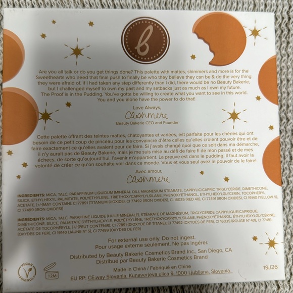 Beauty Bakerie Proof is in the Pudding Eyeshadow Palette Neutral Shade & Shimmer - Picture 9 of 11